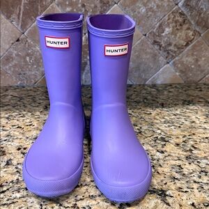 Hunter Lavender Waterproof Boots